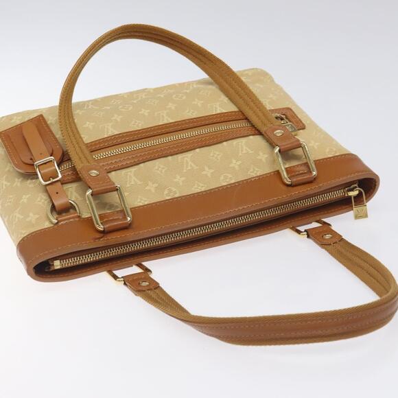 LOUIS VUITTON Monogram Mini Lucille PM Hand Bag Beige M92684 - Picture 6 of 16